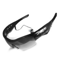 喜越 GLT-07藍(lán)牙眼鏡立體聲音樂(lè)藍(lán)牙耳機(jī)車(chē)載智能通話眼鏡 黑色